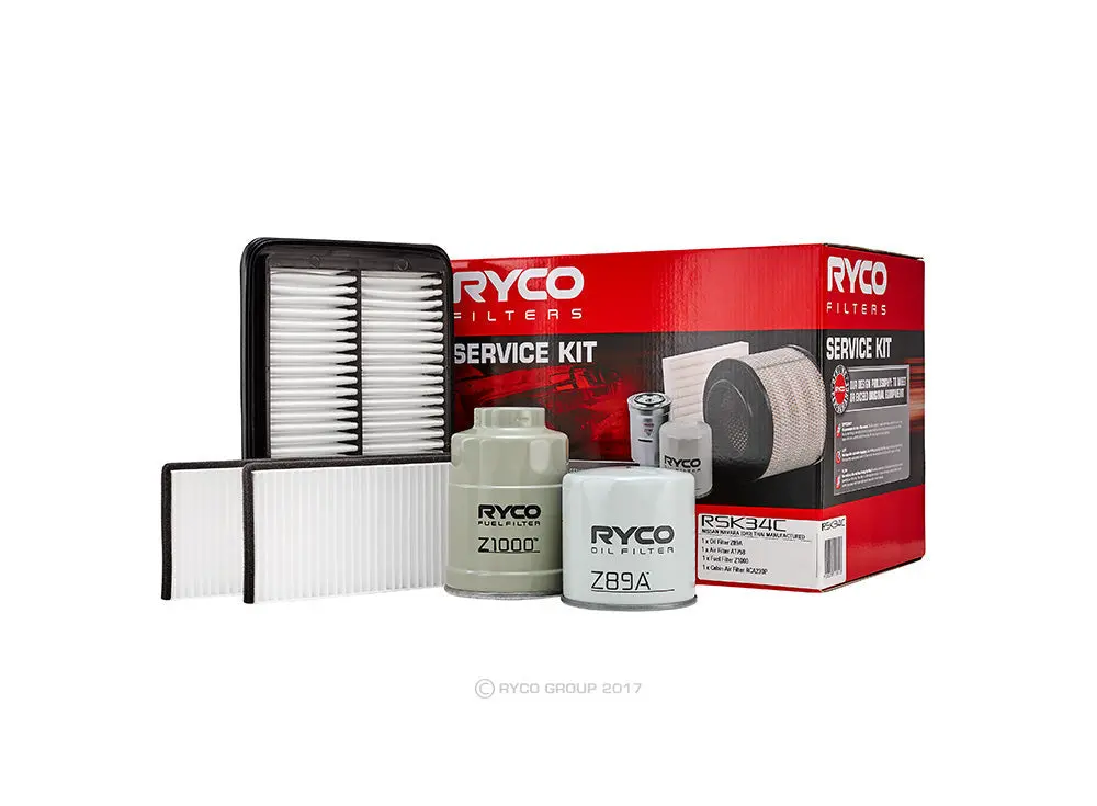 Ryco 4Wd Service Kit Nissan Navara D40 Ryco Rsk34c 1