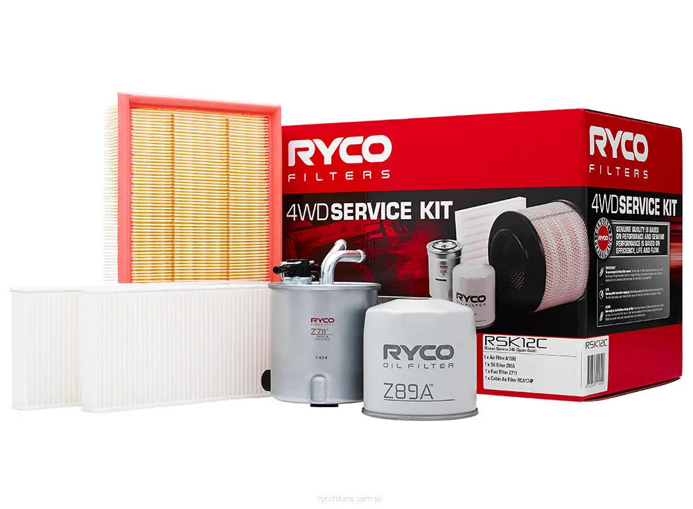 Ryco 4Wd Service Kit Nissan Navara Ryco Rsk12c 1