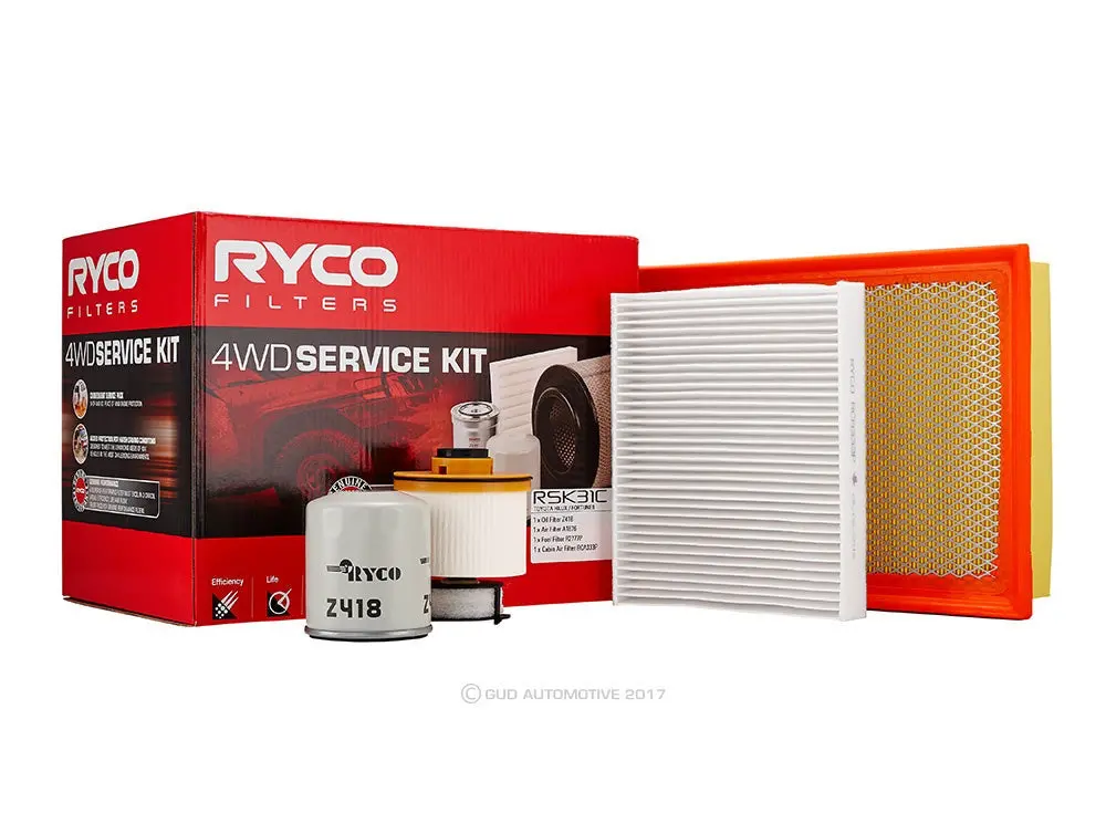 Ryco 4Wd Service Kit Toyota Fortuner, Hilux Gun Series Turbo Diesel Rsk31c 1