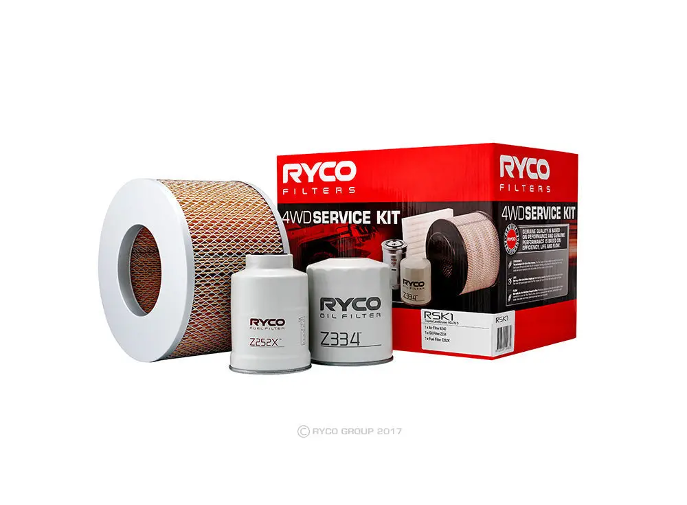 Ryco 4Wd Service Kit Toyota Landcruiser Ryco Rsk1 1