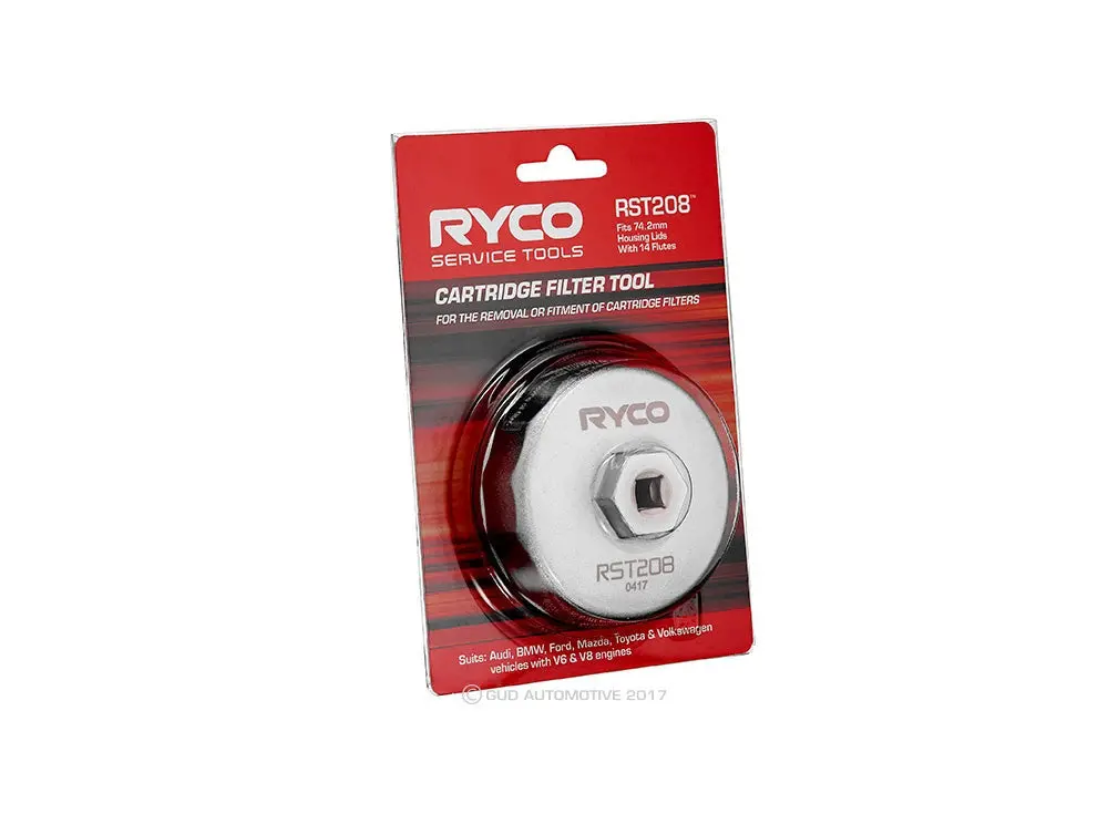 Ryco Cartridge Filter Removal Cup Rst208 Audi Bmw Vw Mazda 1