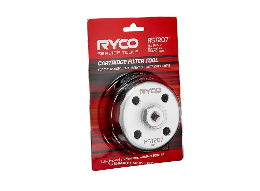 Ryco Cartridge Oil Filter Removal Cup Rst207 For Kia Hyundai 1
