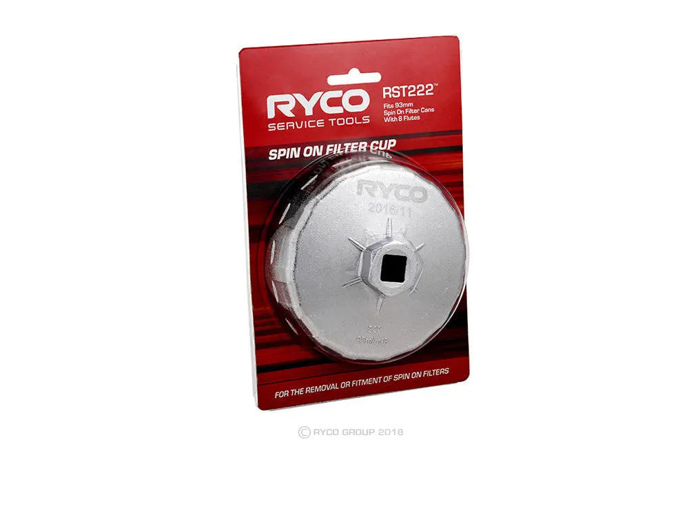 Ryco Spin On Filter Removal Cup Wrench Rst222 1
