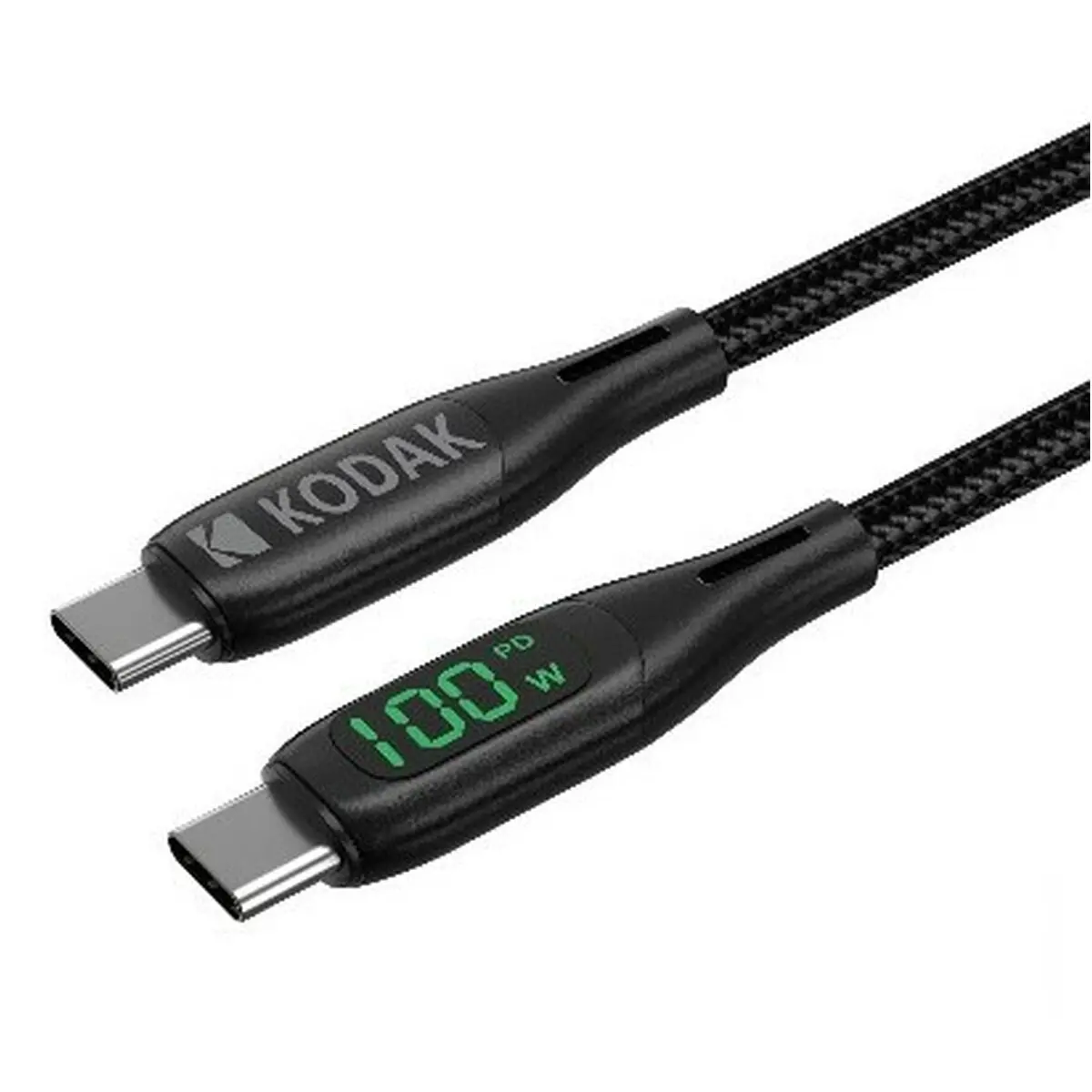 Cabo Usb-C Kodak Preto 1 M (1 Unidade) 1