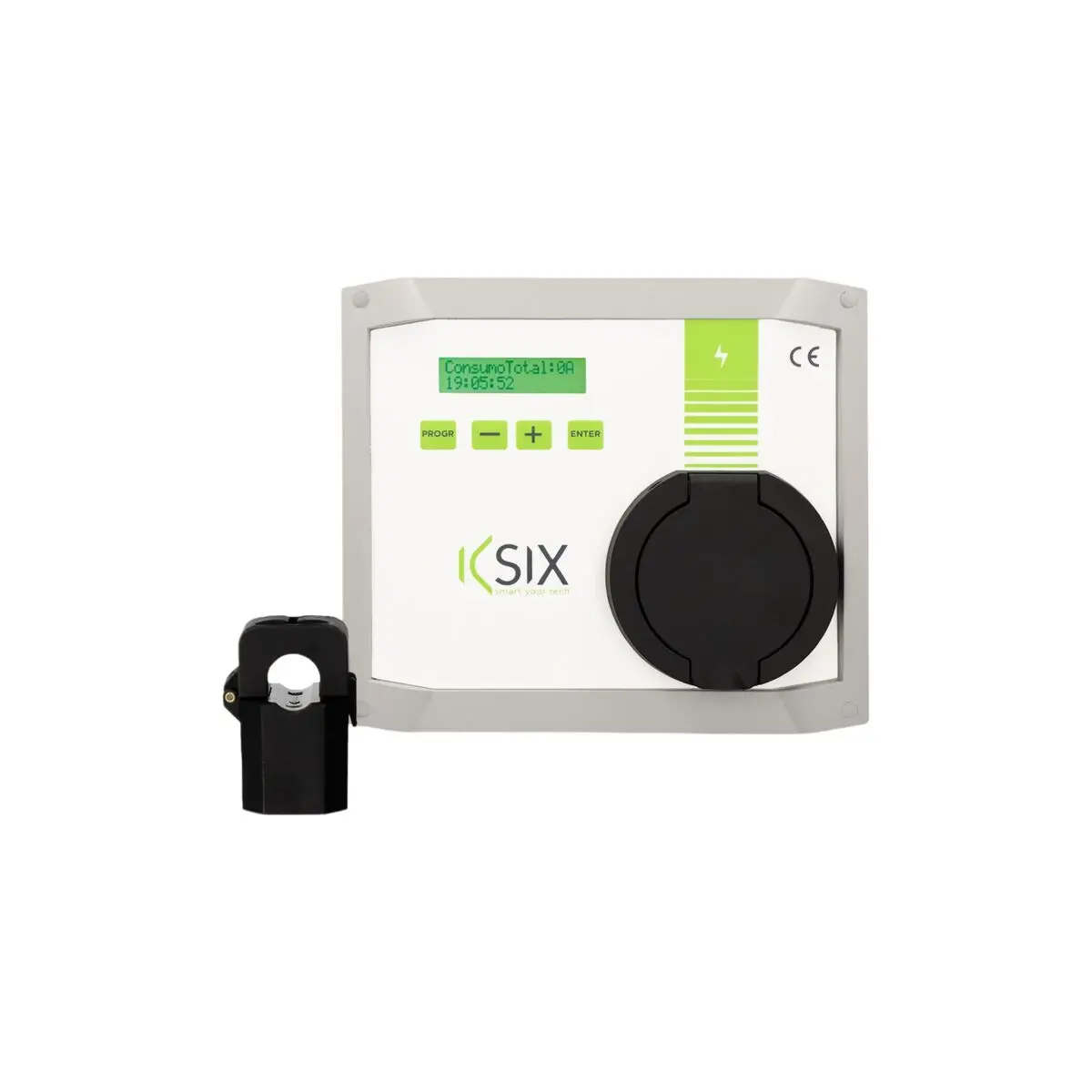 Carregador De Carro Elétrico Ksix Policharger In-Sc 7400 W 1