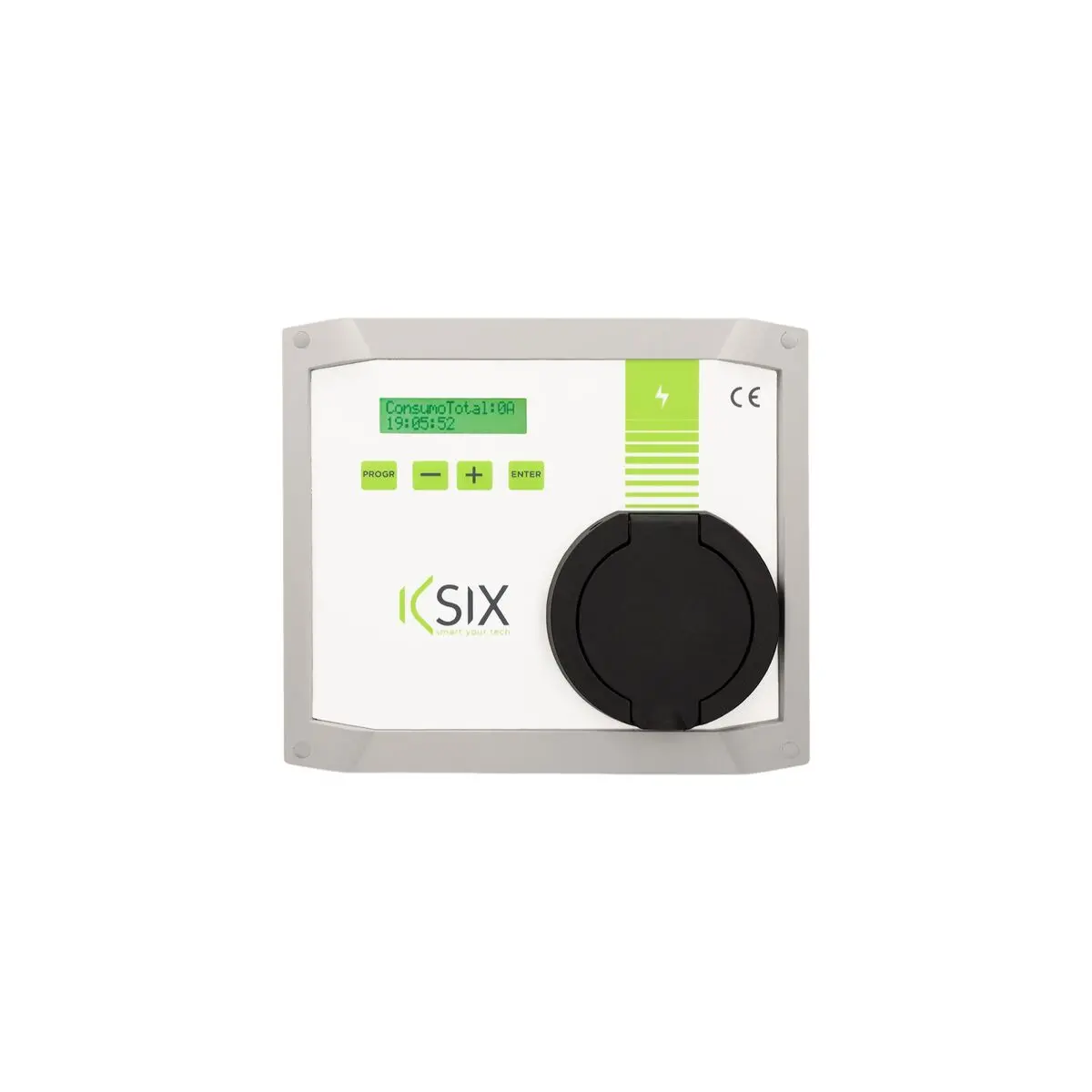 Carregador De Carro Elétrico Ksix Policharger In-Sc 7400 W 1