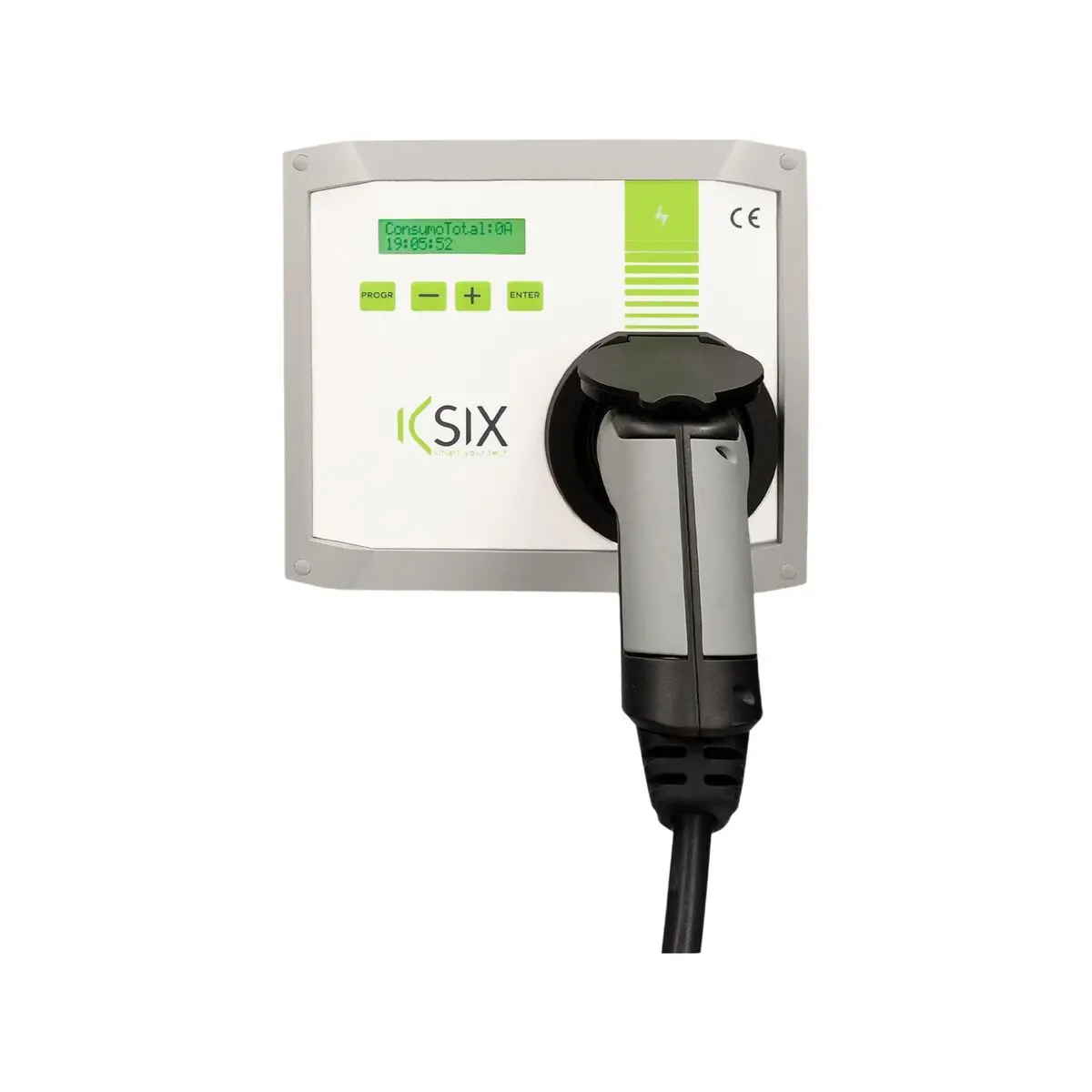Carregador De Carro Elétrico Ksix Policharger In-Sc 7400 W 1