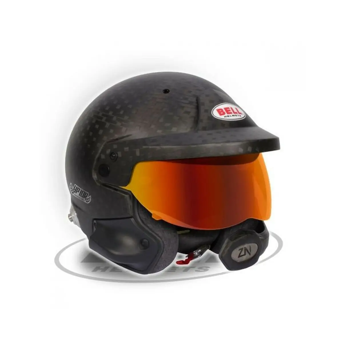 Viseira Do Capacete Bell M10 Vermelho Espelho 1