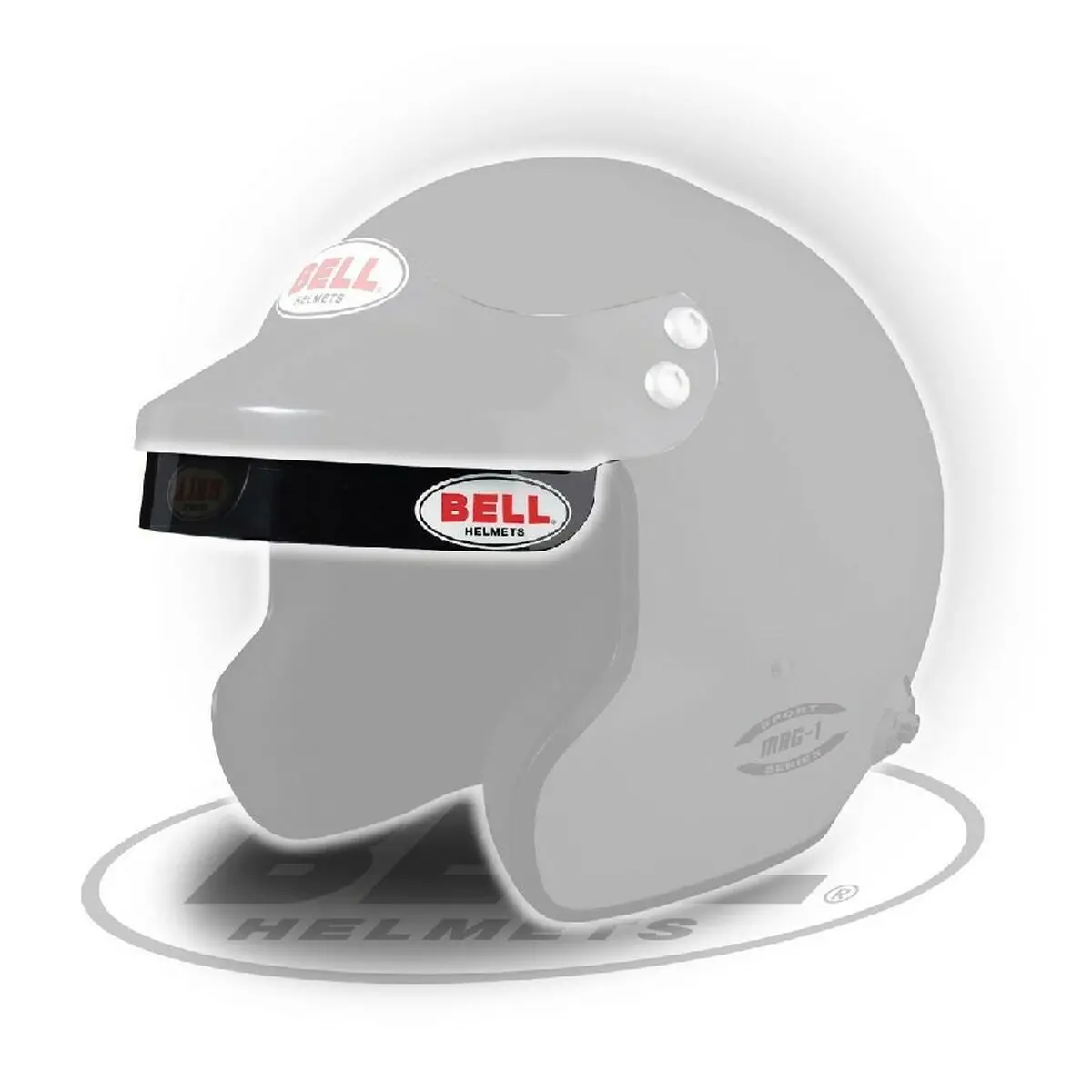 Viseira De Capacete Bell Mag-1 V10 Preto 1