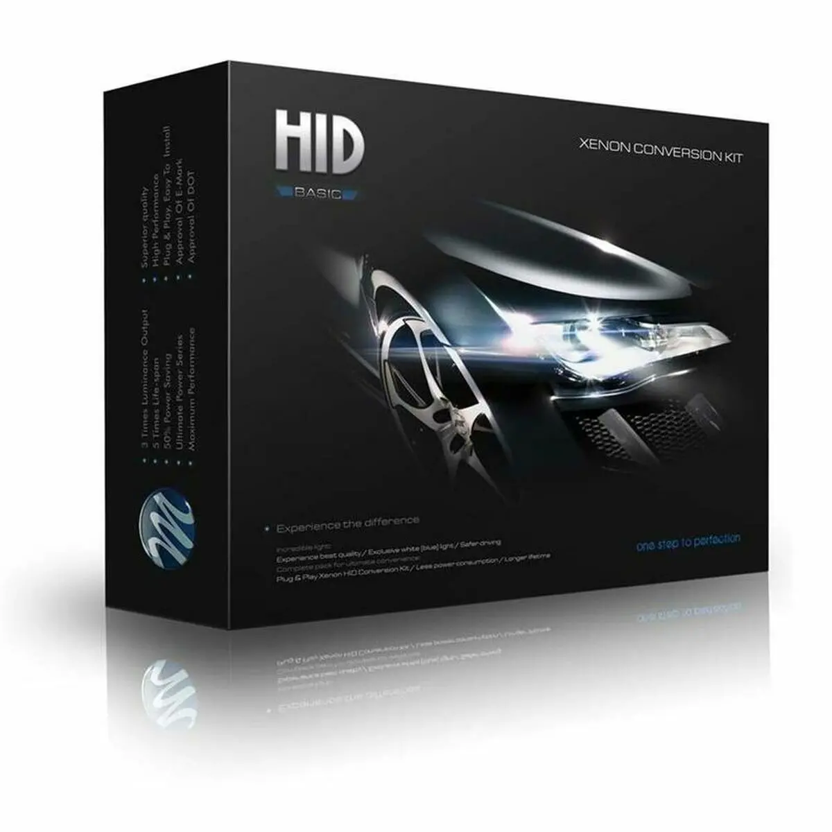 Lâmpada Para Automóveis M-Tech Kacmph76 Xénon H7 6000K 1