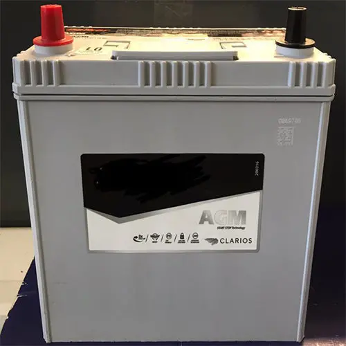 Delkor S46b24r Hybrid Auxiliary Agm Battery - 12V 370 Cca 1