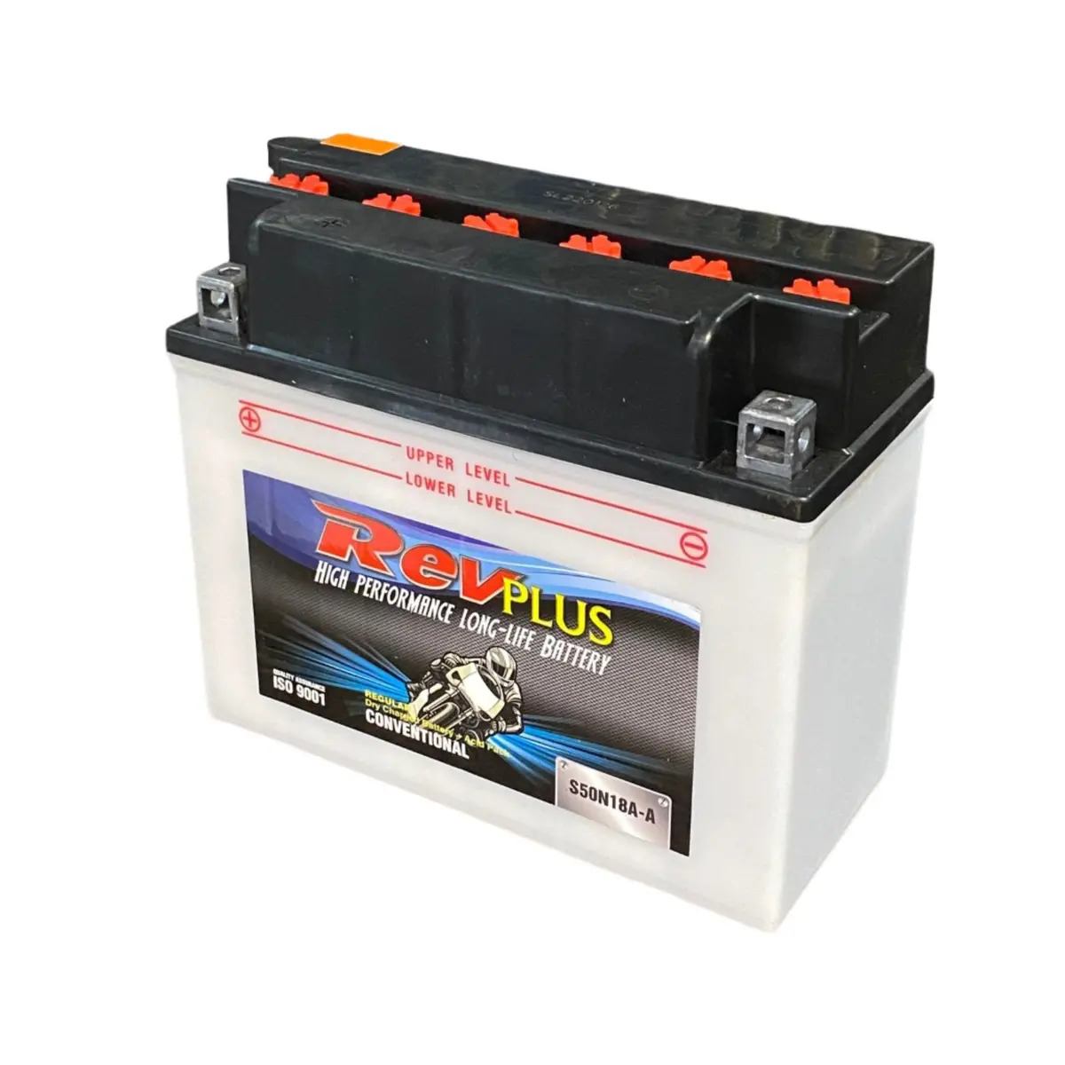 Revplus S50-N18a-A Motorbike Battery - 12V 18Ah 260Cca 1