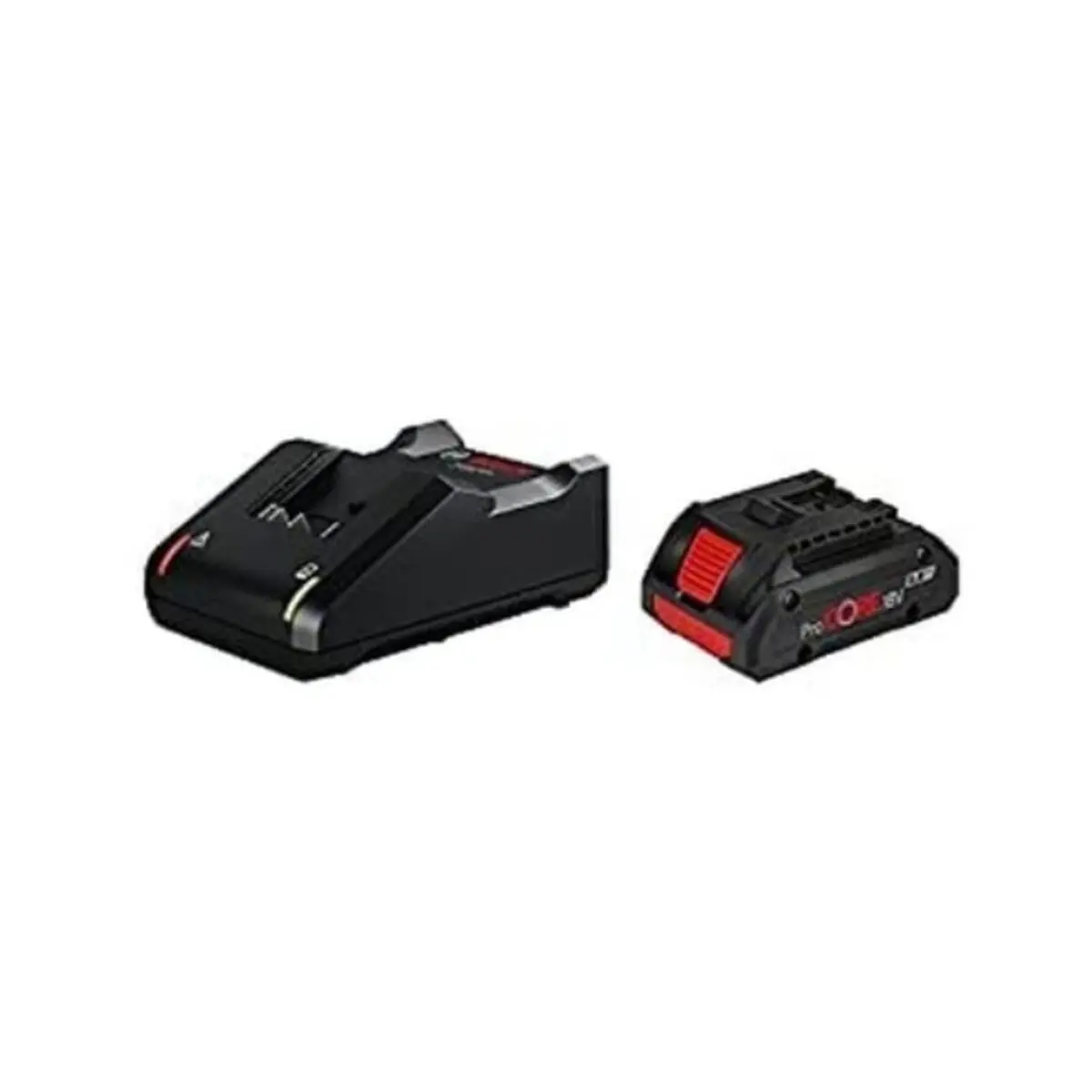 Conjunto De Carregador E Pilhas Recarregáveis Bosch Procore 4 Ah 18 V 1