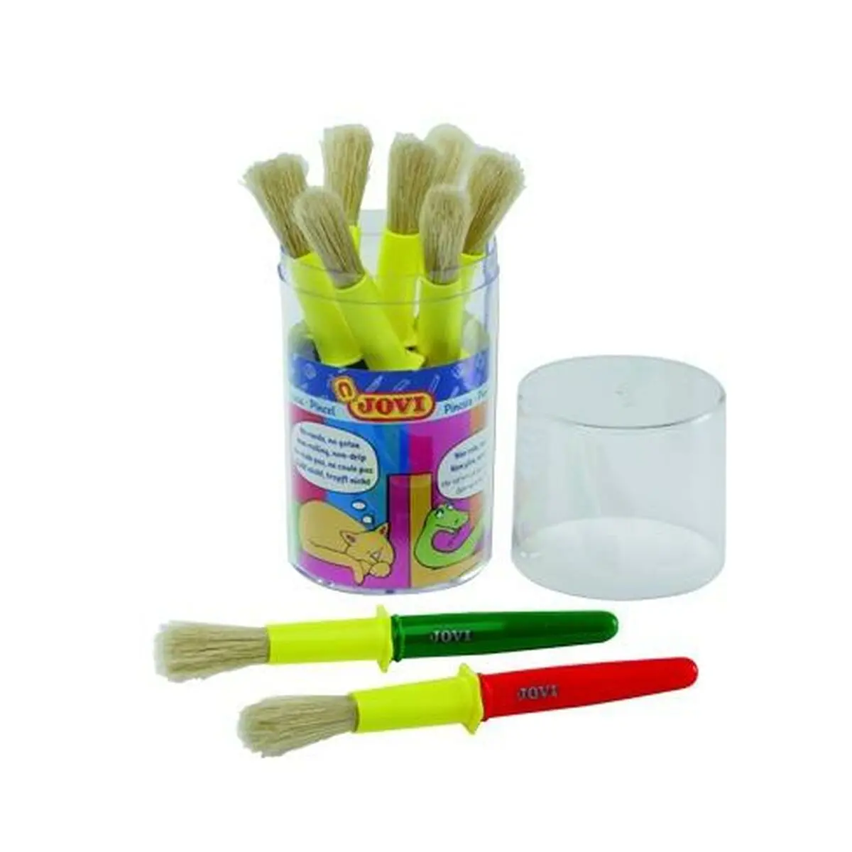 Pincéis Jovi Multicolor 9 Peças (12 Unidades) 2