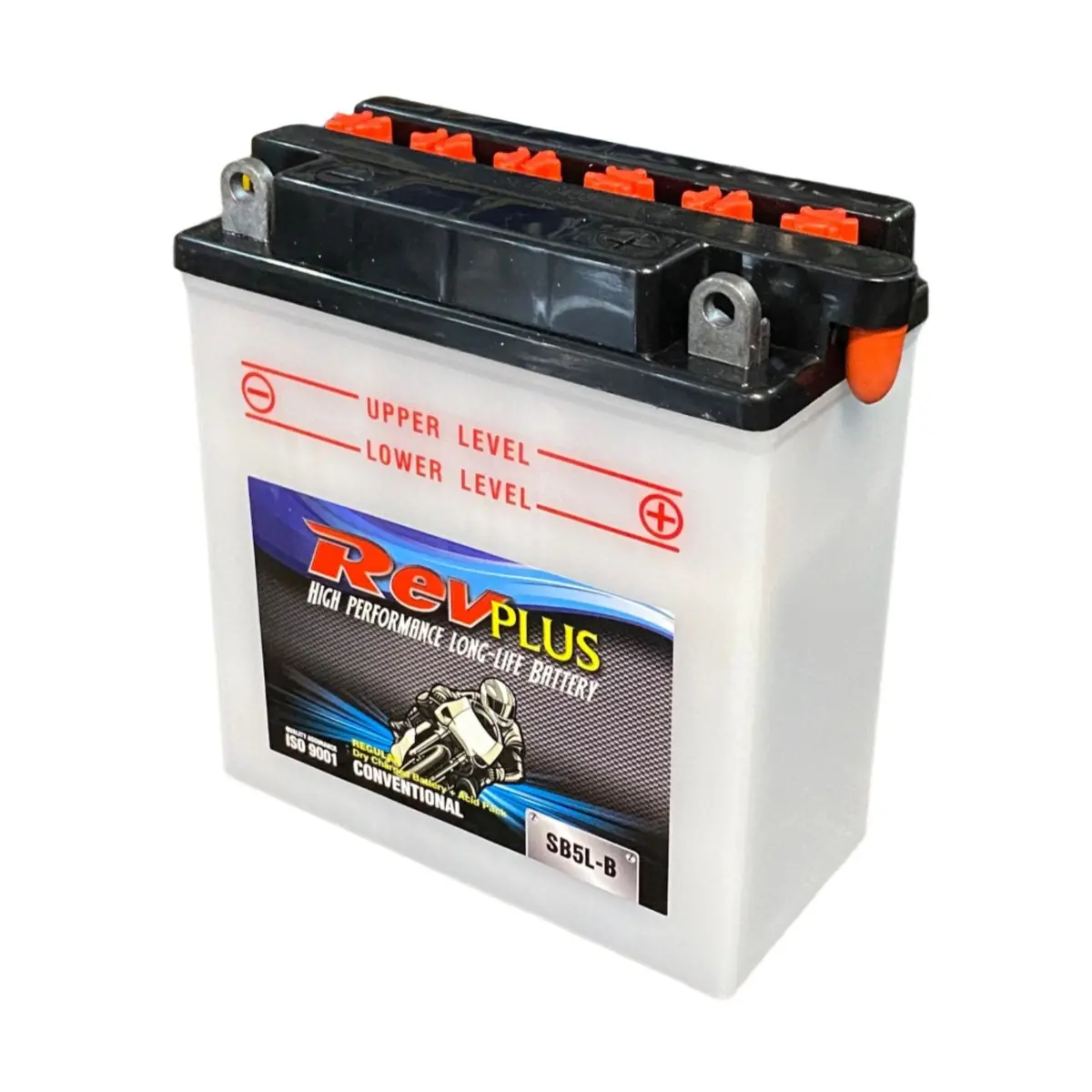 Revplus Sb5l-B Motorbike Battery - 12V 5Ah 65Cca 1