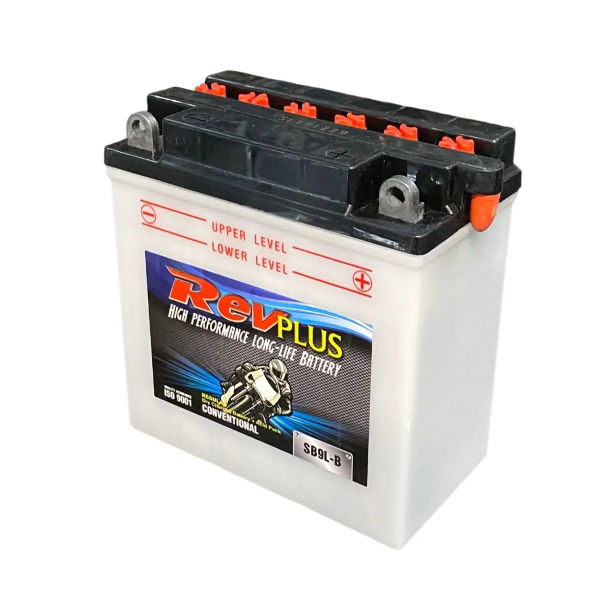 Revplus Sb9l-B Motorbike Battery - 12V 9Ah 130Cca 1