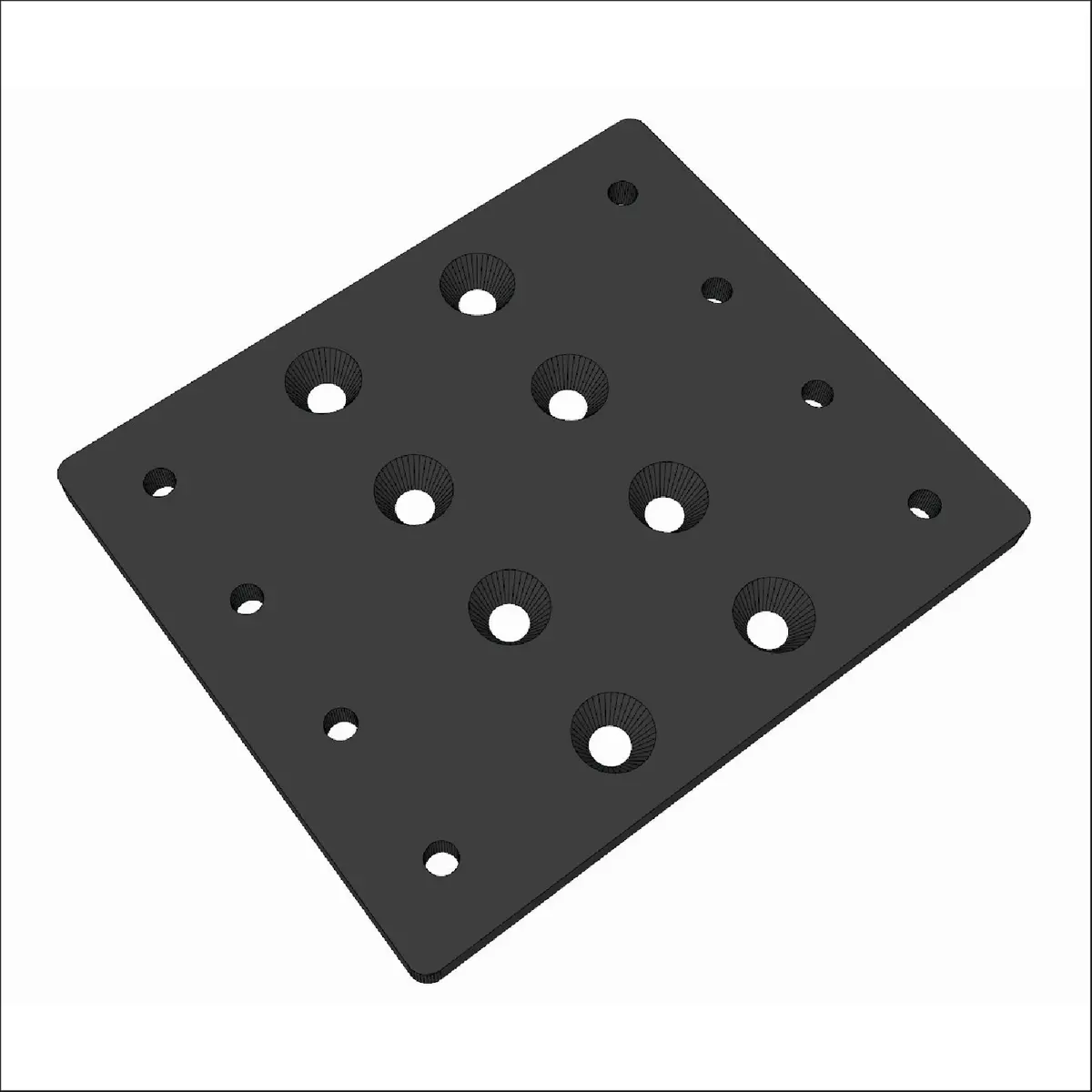 Sfx-100 Mounting Sandwich Plate 1
