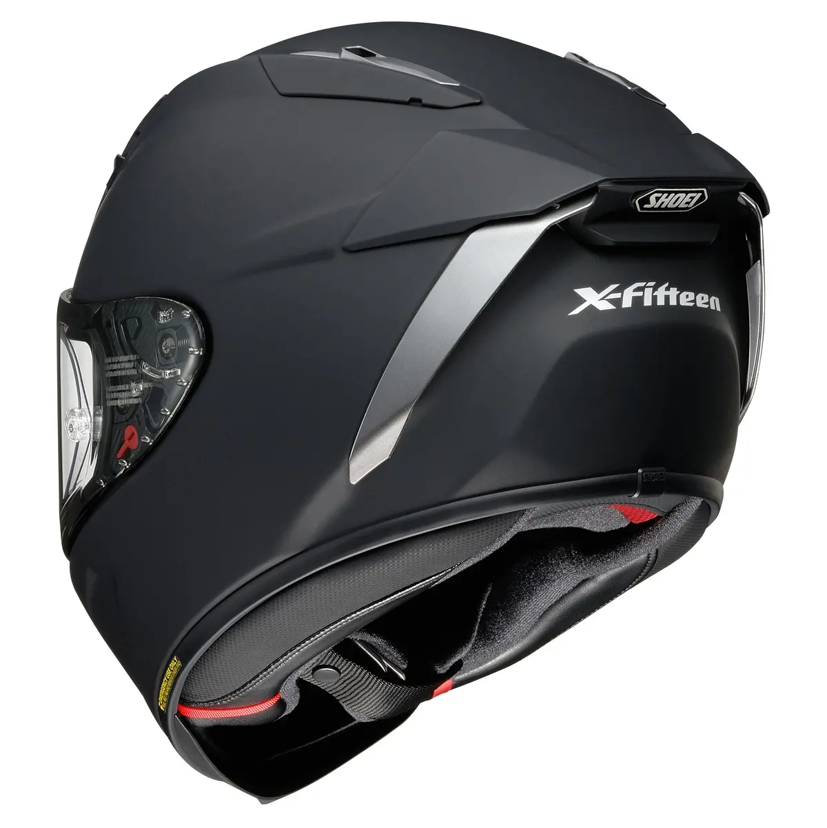 Shoei X-Fifteen Matte Black Full Face Helmet 3