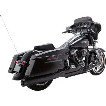 S&S Cycle - Sidewinder 2-1 Complete Exhaust System - Black - '17-21 Touring 1