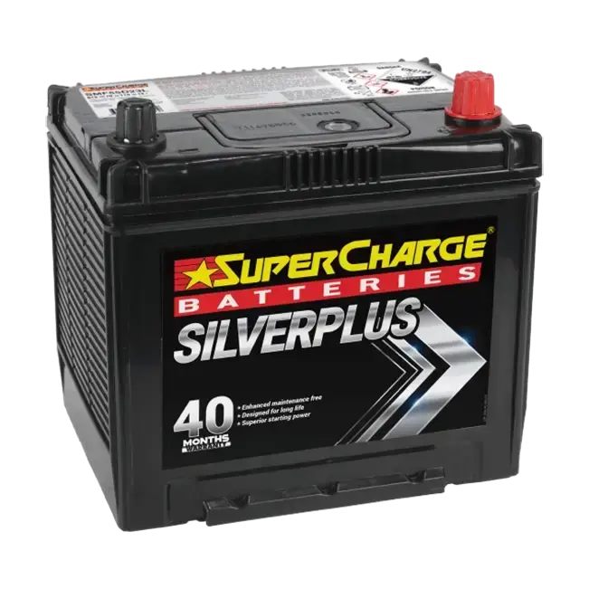 Supercharge Smf55d23l Car Battery - 615Cca 70Ah 1
