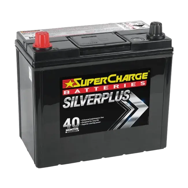 Supercharge Ns60rs 480 Cca Car Battery - 40-Month Warranty 1