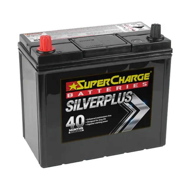 Supercharge Smf60r Battery, 12V 480 Cca, 40-Month Warranty 1