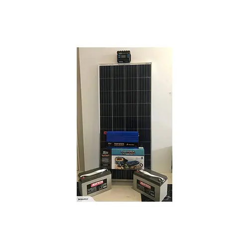 Solar Panel Bundle - 150W Panel, 20A Controller, 2X120ah Batteries, 2000W Inverter 1