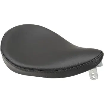 Drag - Small Spring Solo Seat - Black Smooth Vinyl - Custom & Rigid 1