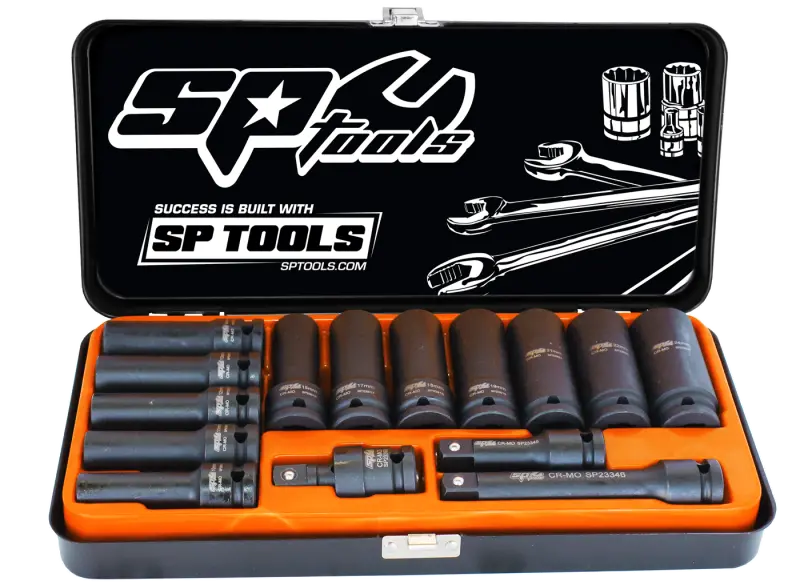 Sp Tools Sp20320 Imp.Socket Set 1/2 Drive 15 Piece Long Series – Metric 1