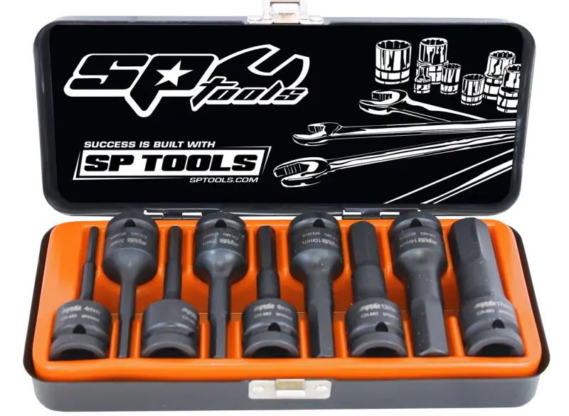 Sp Tools Sp20370 Sp Tools Sp20370 Socket Set Impact 1/2 Dr Inhex 9Pc Metric 1