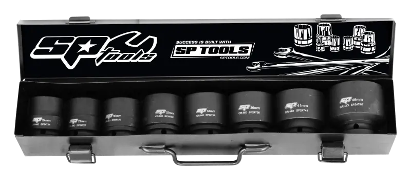 Sp Tools Sp20410 Sp Tools S/Set Impact 3/4 Drive 8 Pce Metric 1