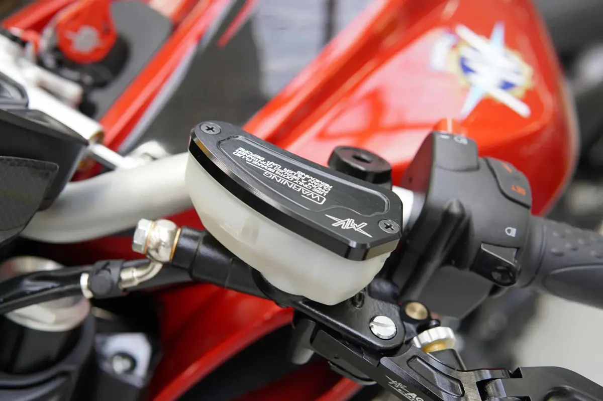Mv Agusta Clutch Fluid Reservoir Cover 2
