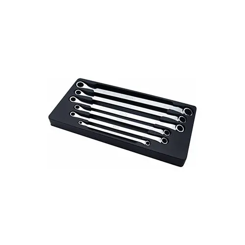Sp Tools 6Pc Metric Ring Spanner Set | 15° Offset Long Box End Wrenches (Sp10236) 1