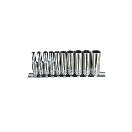 Sp Tools Sp20142 Sp Tools Deep Socket Rail Set 10Pc 1/4 Dr Metric – 12Pt 1