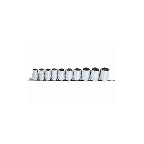 Sp Tools Sp20230 Sp Tools Socket Rail Set 10Pc 3/8 Dr Metric – 12Pt 1