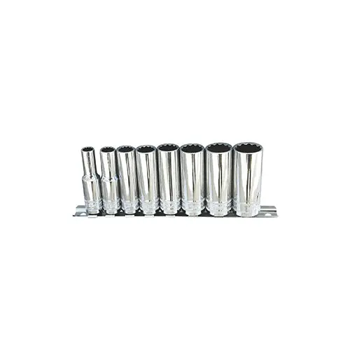 Sp Tools Sp20241 Sp Tools S/Set Rails 3/8 Dr Deep 8Pce 12 Pt Sae 1