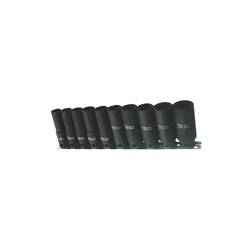 Sp Tools Sp20260 Sp Tools Deep Impact Socket Rail Set 10Pc 3/8″Dr Metric – 6Pt 1