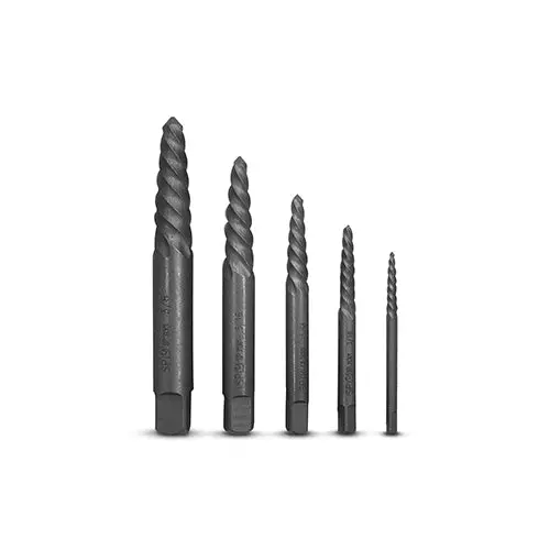 Sp Tools Professional 5-Piece Screw Extractor Set - Remove Broken Studs & Bolts (Sp31301) 1