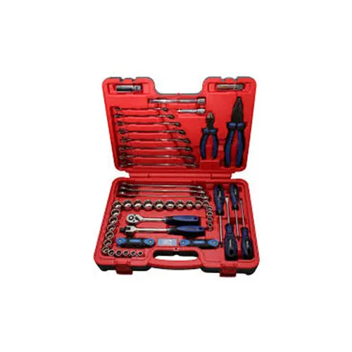 Sp Tools Sp51204 Socket Set – 3/8In Drive 65 Piece Met/Af In X-Case 1