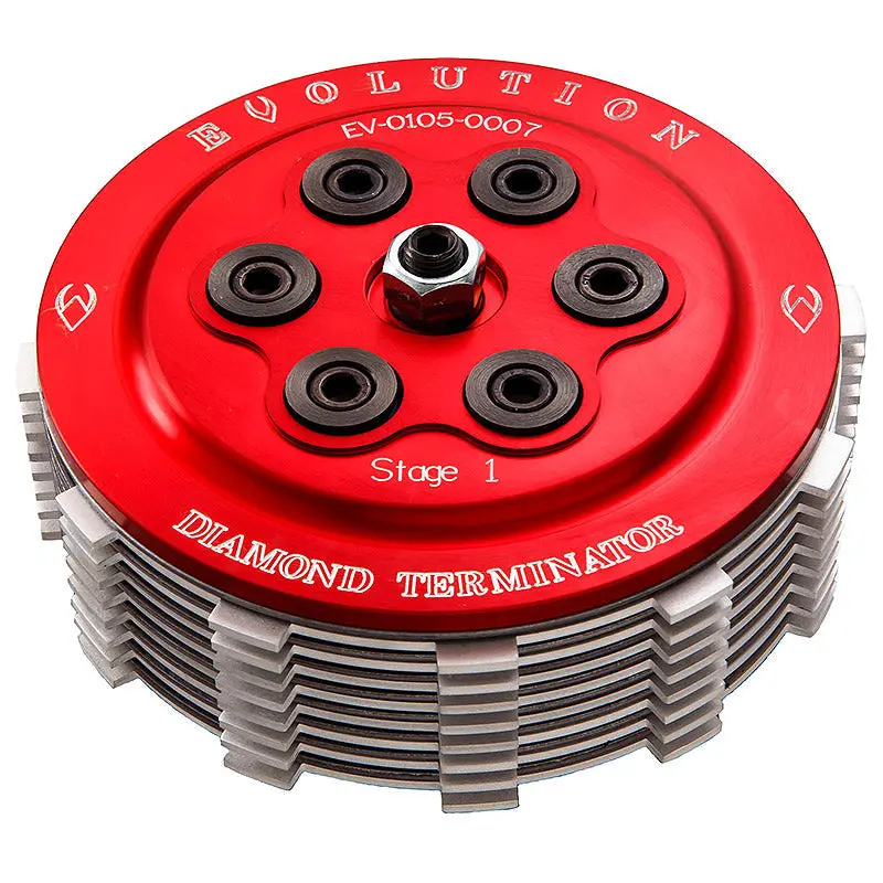 Evolution Industries - Diamond Terminator Stage-1 Clutch Kits - '36 To Present Big Twin, Xl, & Buell 1