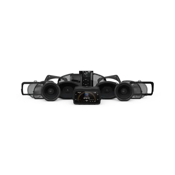 Rockford Fosgate 2014+ Harley-Davidson Street Glide/Road Glide Pmx Stage-2 Complete Kit 1