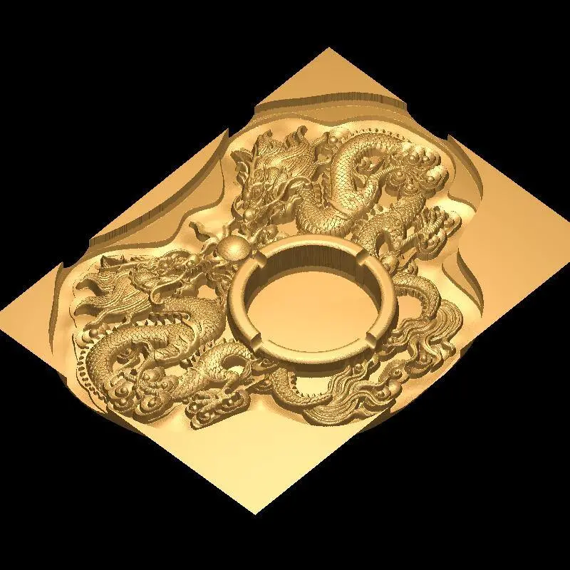 Stl Format 3D  Ashtray - 013 1