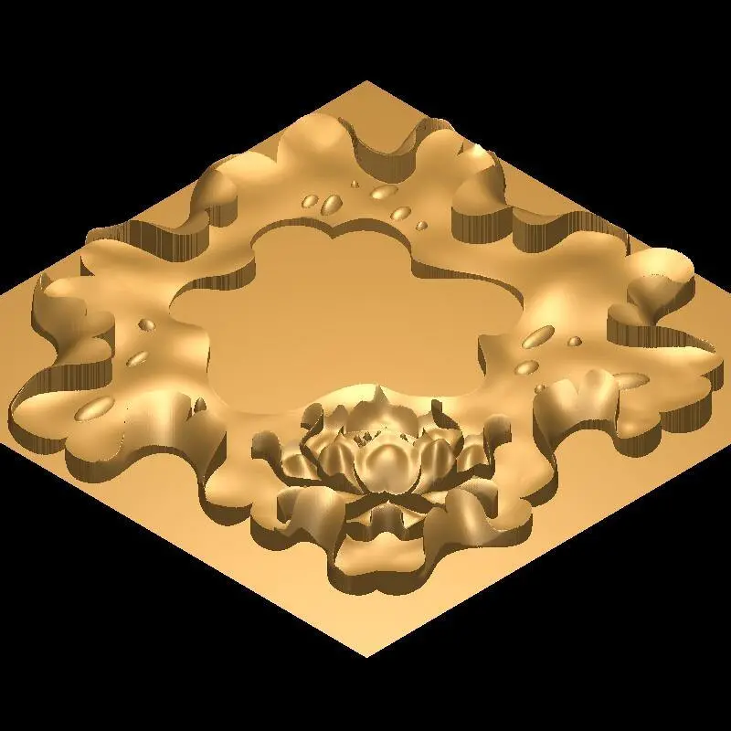 Stl Format 3D  Ashtray - 019 1