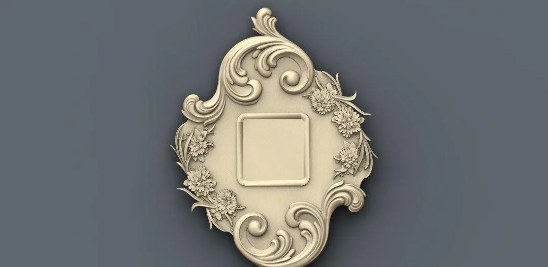 Stl Format 3D Decoration Doors Patterns - 001 1