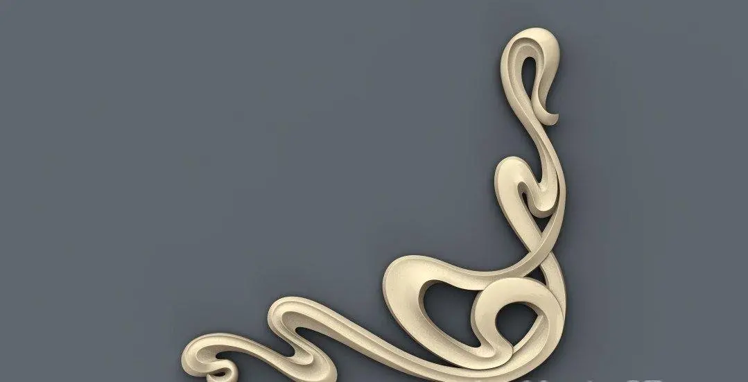 Stl Format 3D Decoration Doors Patterns - 038 1