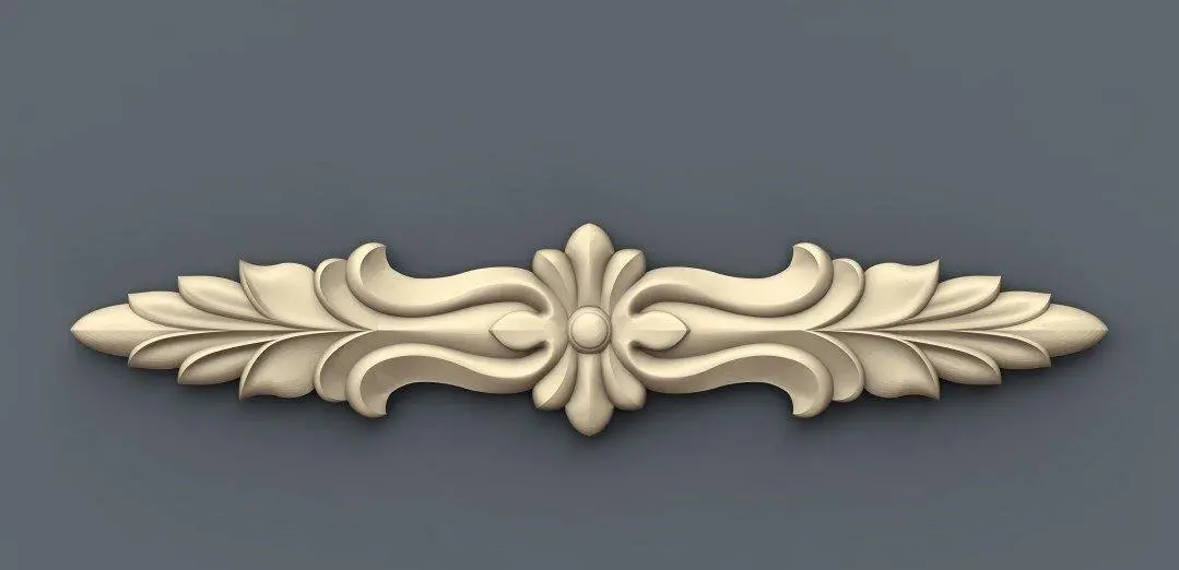 Stl Format 3D Decoration Doors Patterns - 040 1