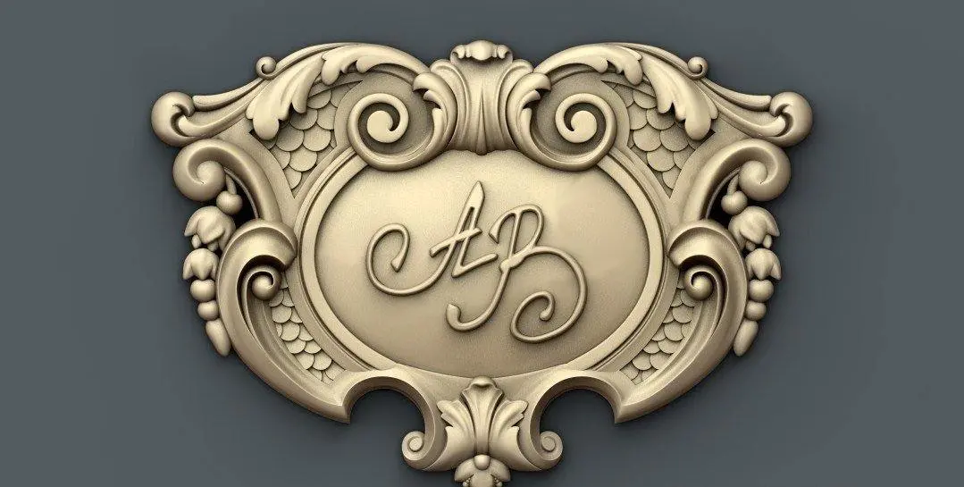 Stl Format 3D Decoration Doors Patterns - 049 1