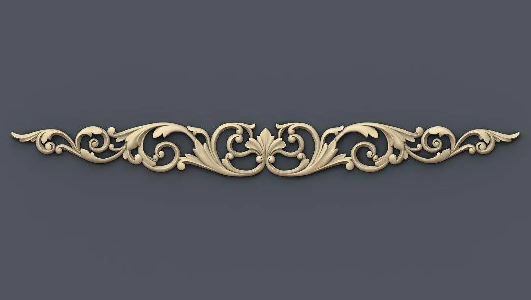 Stl Format 3D Decoration Doors Patterns - 051 1
