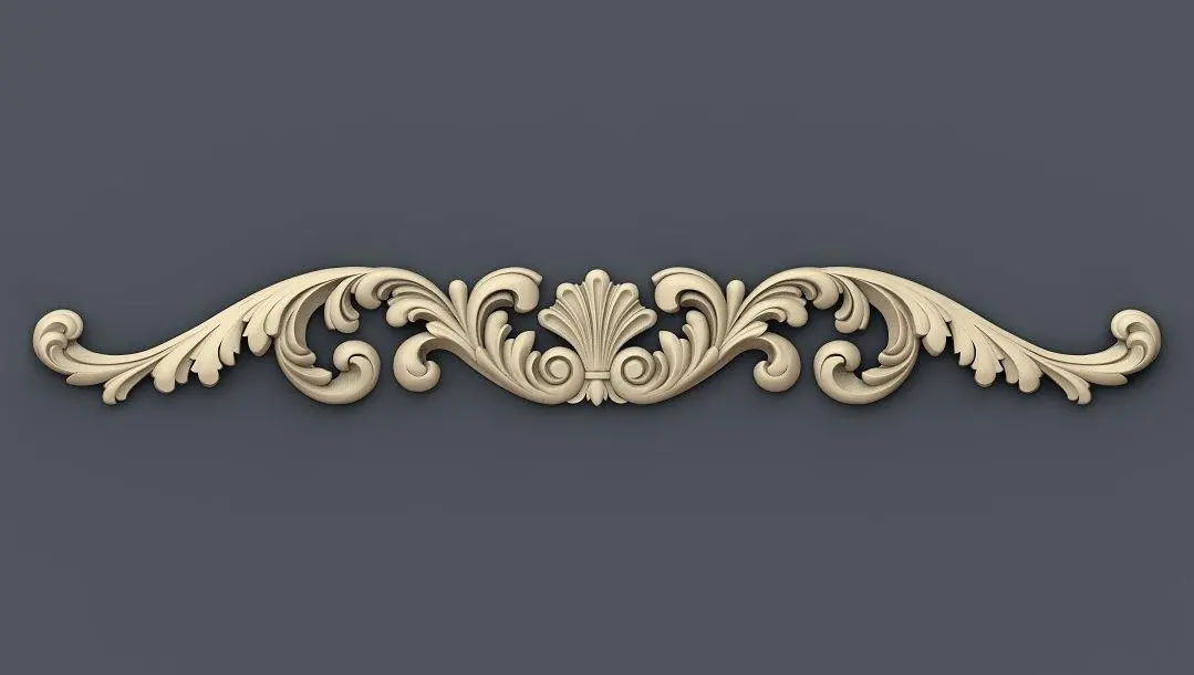 Stl Format 3D Decoration Doors Patterns - 052 1