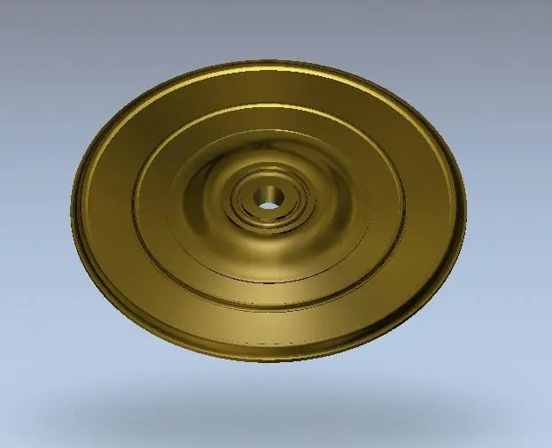 Stl Format 3D Furniture Ceiling Decoration Round Patterns - 097 1